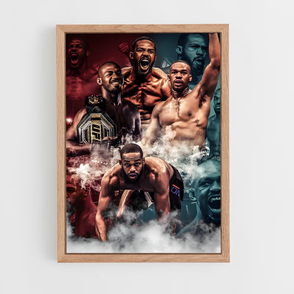 Poster Légende Combative – affiche MMA (vue 4)