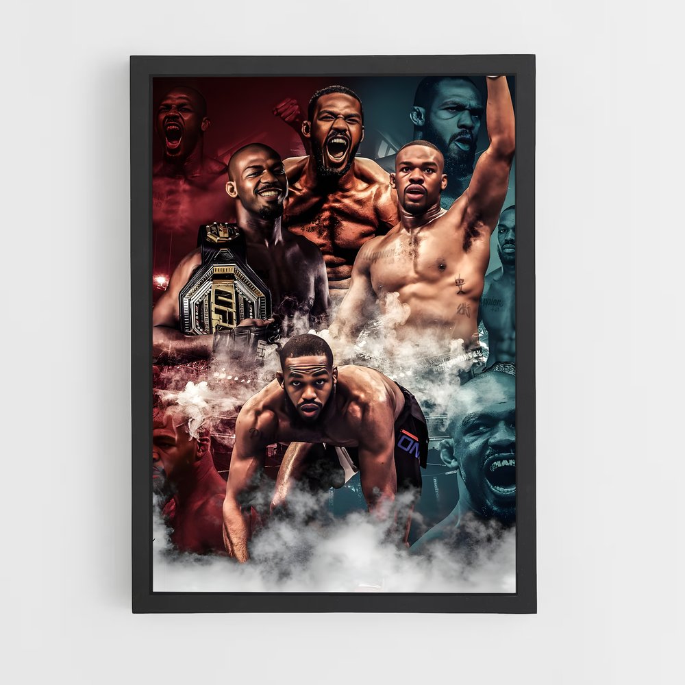 Poster Légende Combative – affiche MMA (vue 2)