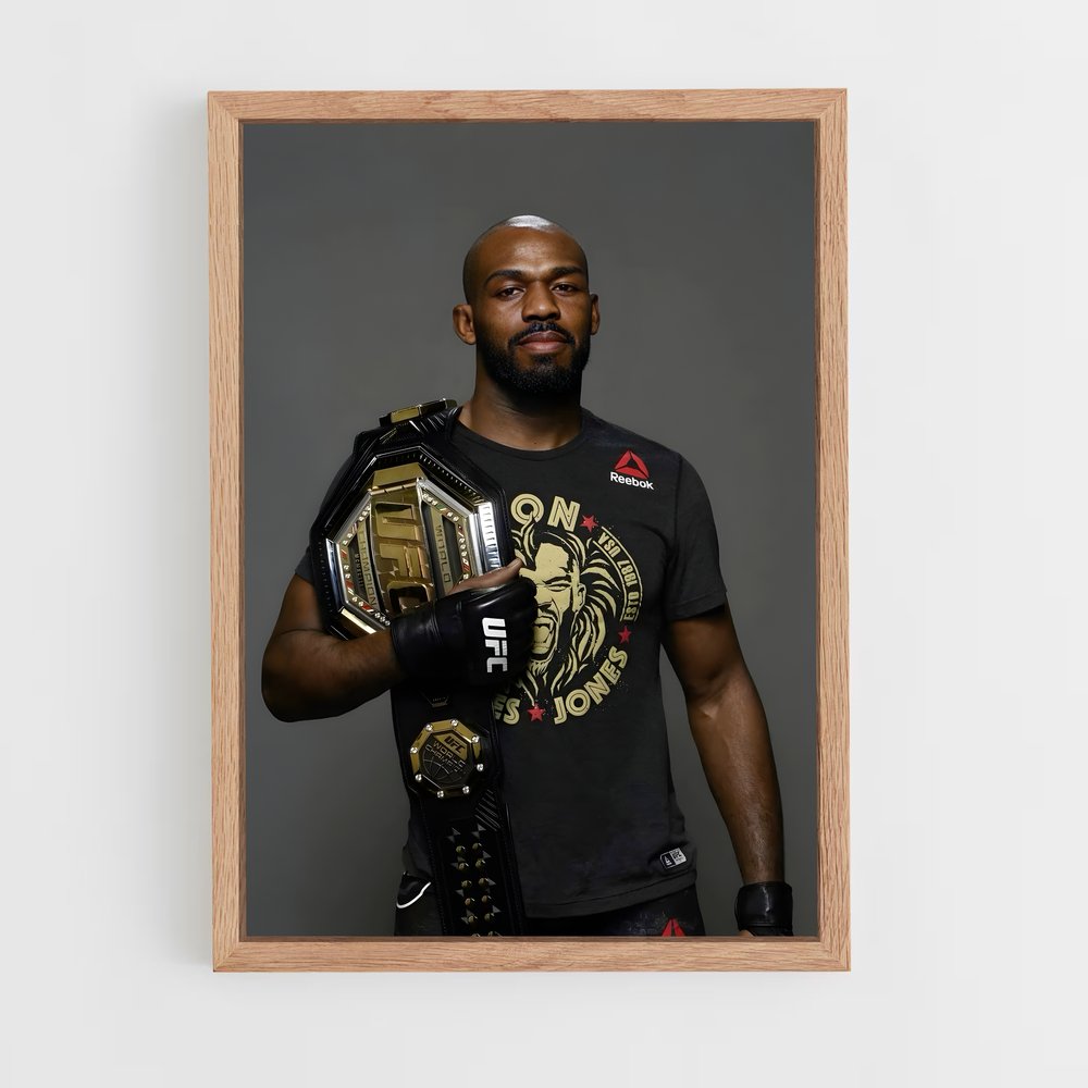 Poster Champion Attitude – affiche MMA (vue 4)