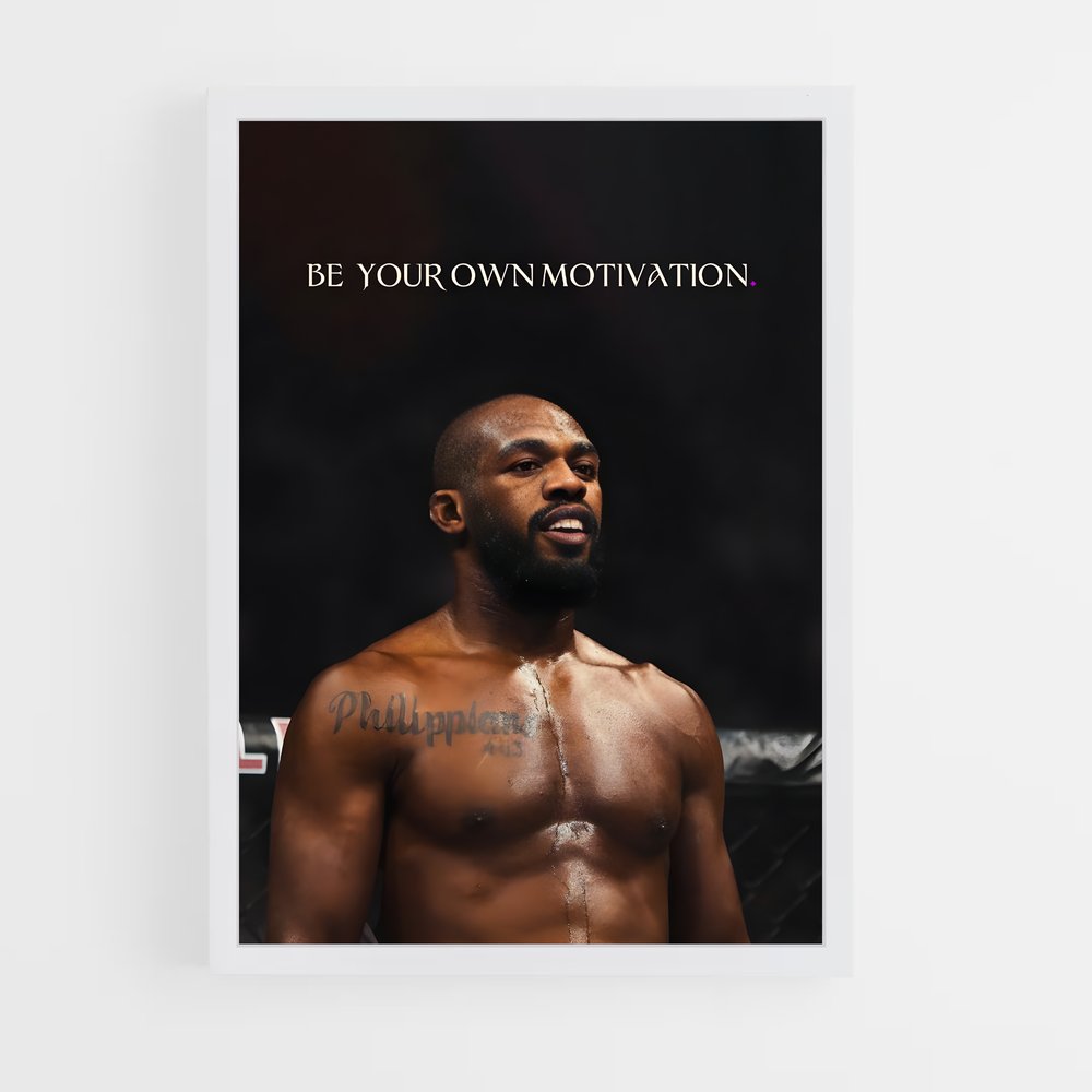 Poster Motivation Personnelle – affiche MMA (vue 3)