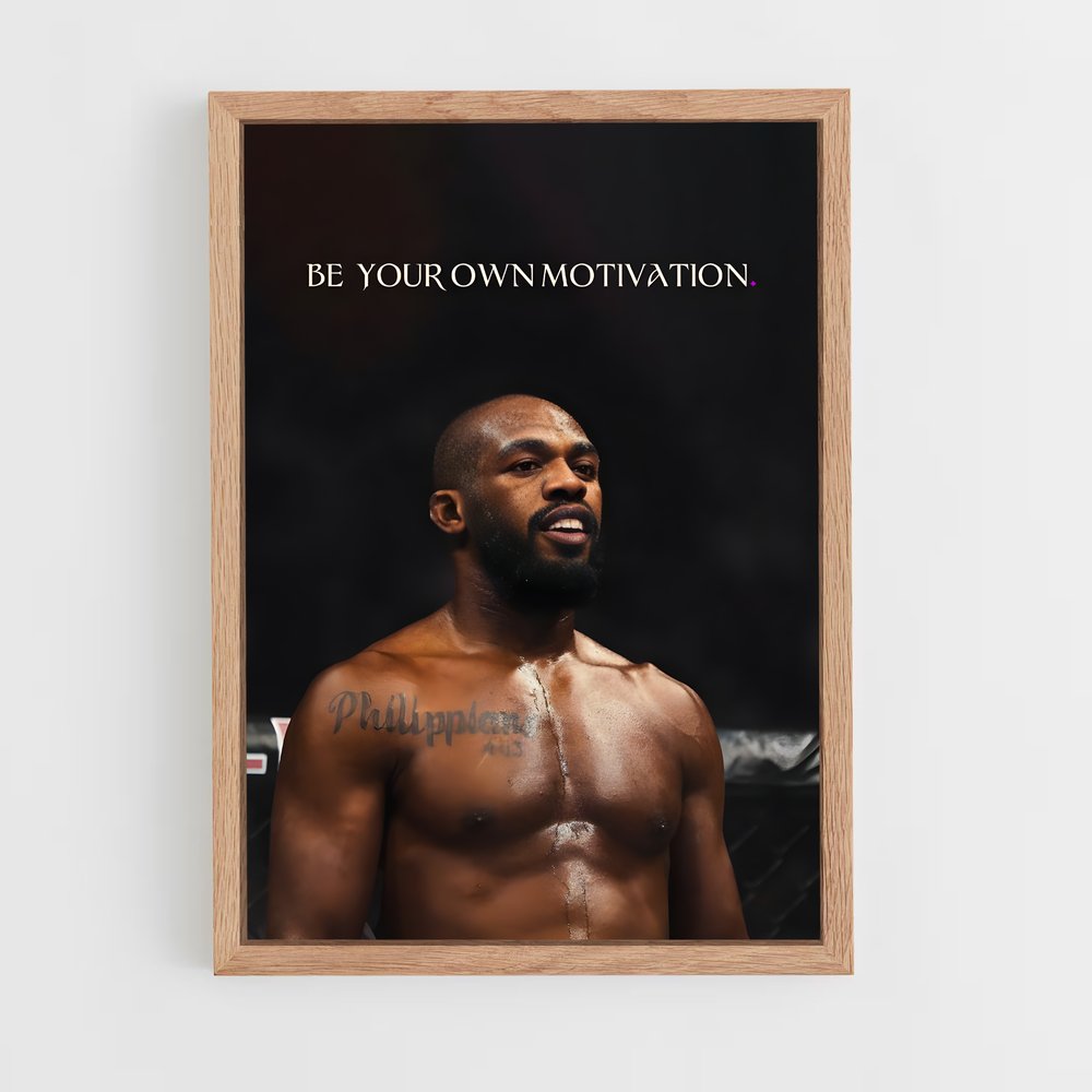 Poster Motivation Personnelle – affiche MMA (vue 4)
