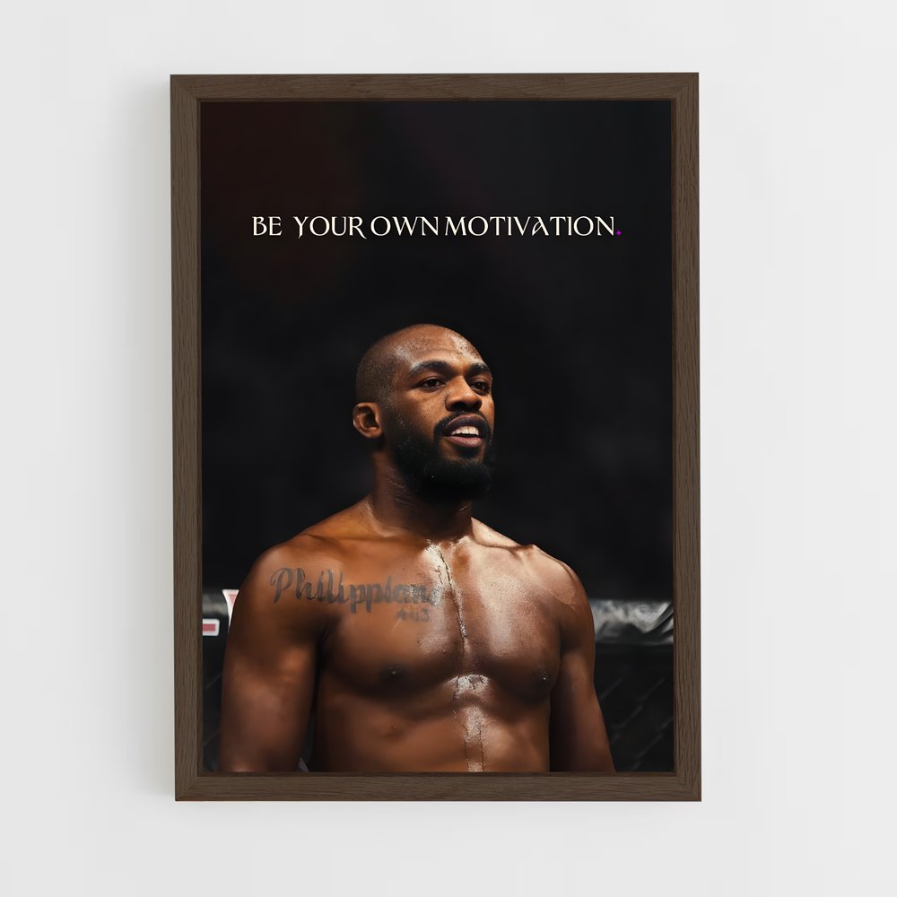 Poster Motivation Personnelle – affiche MMA (vue 5)