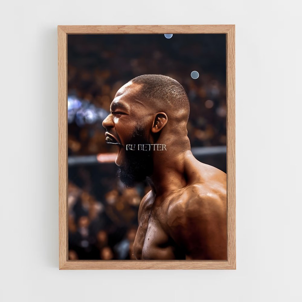 Poster Be Better – affiche MMA (vue 4)