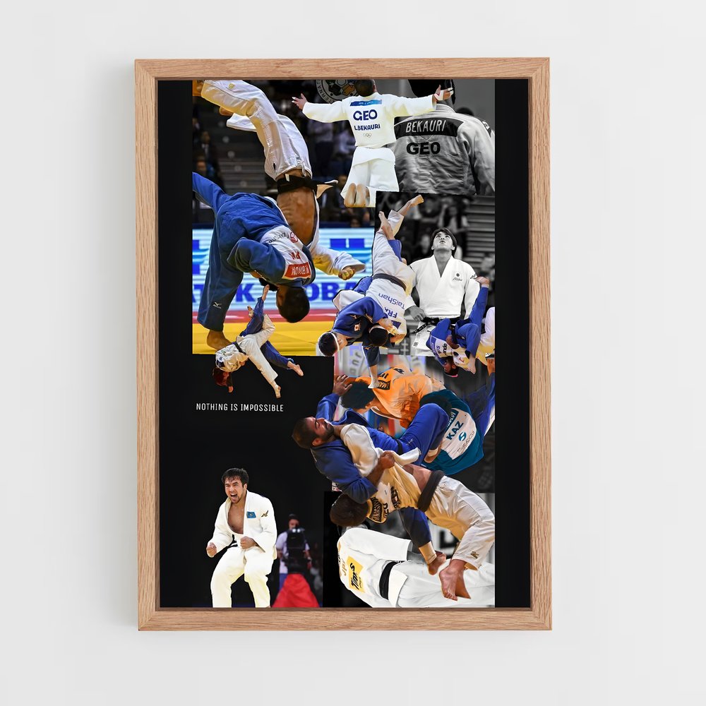 Poster Master Throws – affiche Judo (vue 4)