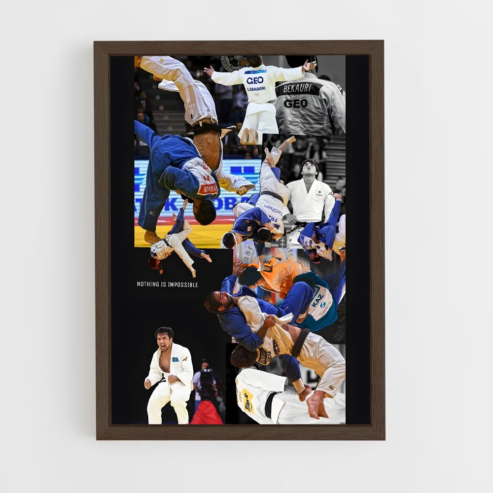 Poster Master Throws – affiche Judo (vue 5)
