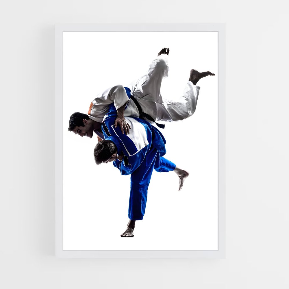 Poster Takedown – affiche Judo (vue 3)