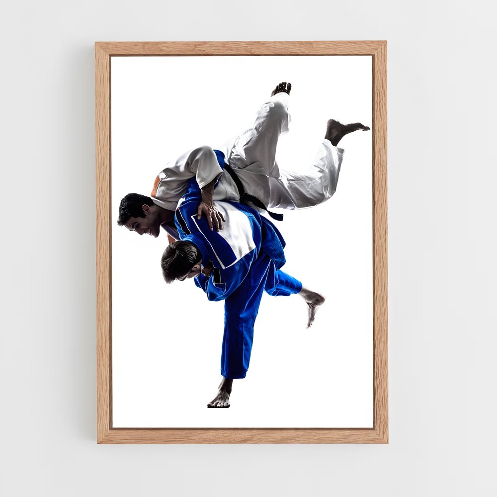 Poster Takedown – affiche Judo (vue 4)