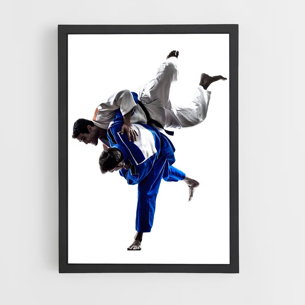 Poster Takedown – affiche Judo (vue 2)