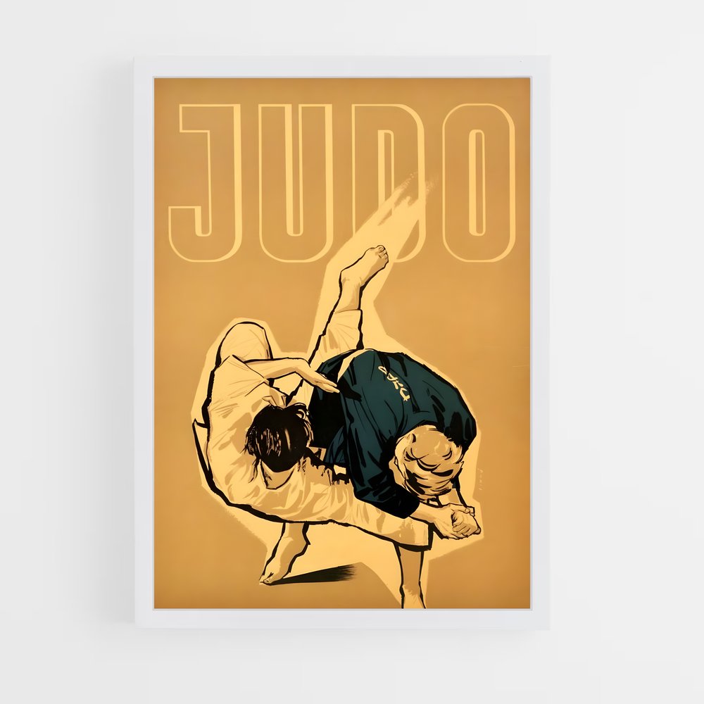 Poster Technique Judo (vue 3)