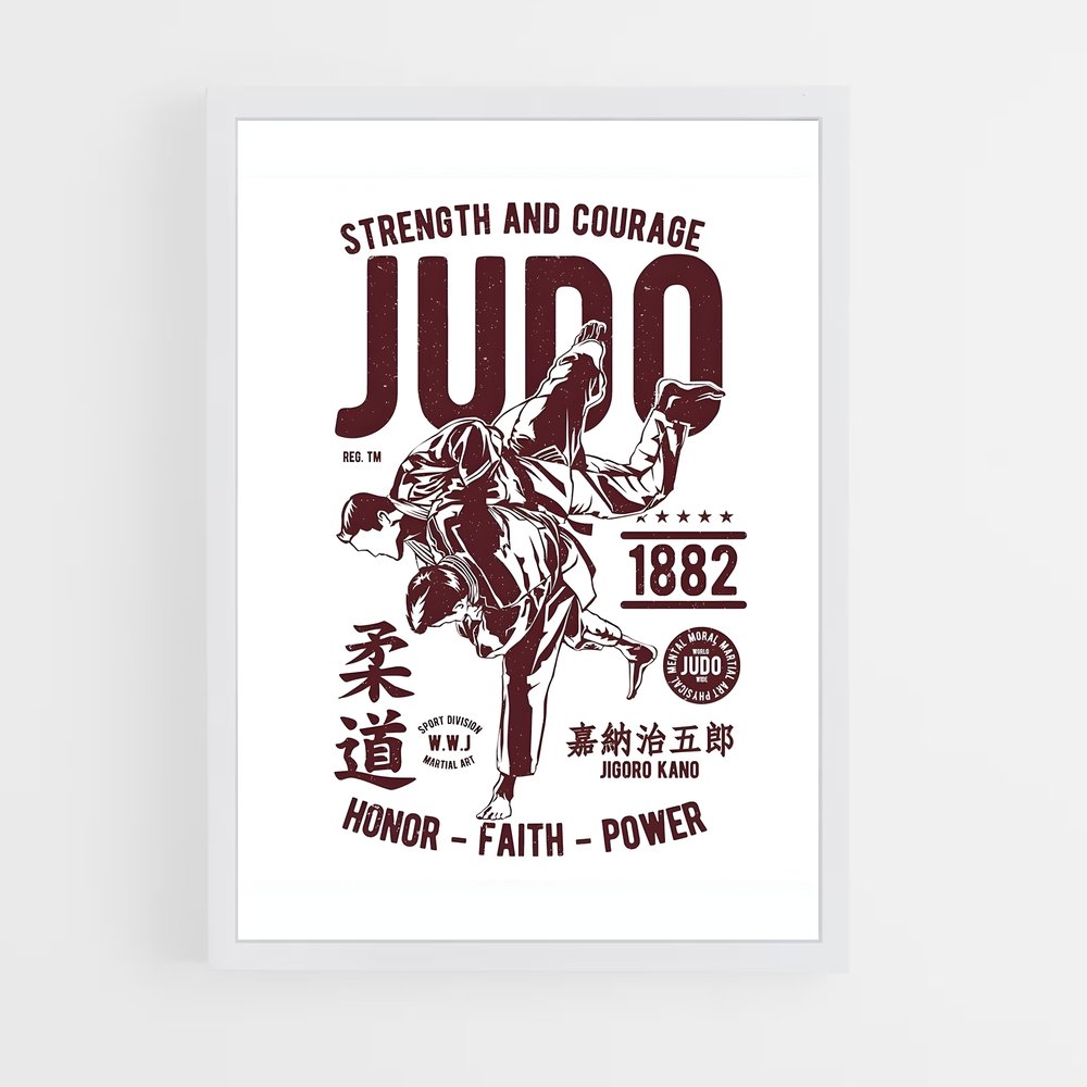 Poster Judo Strength (vue 3)