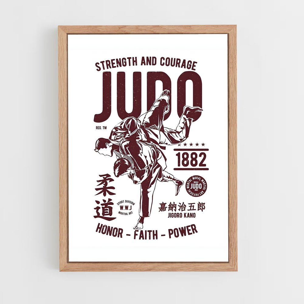 Poster Judo Strength (vue 4)