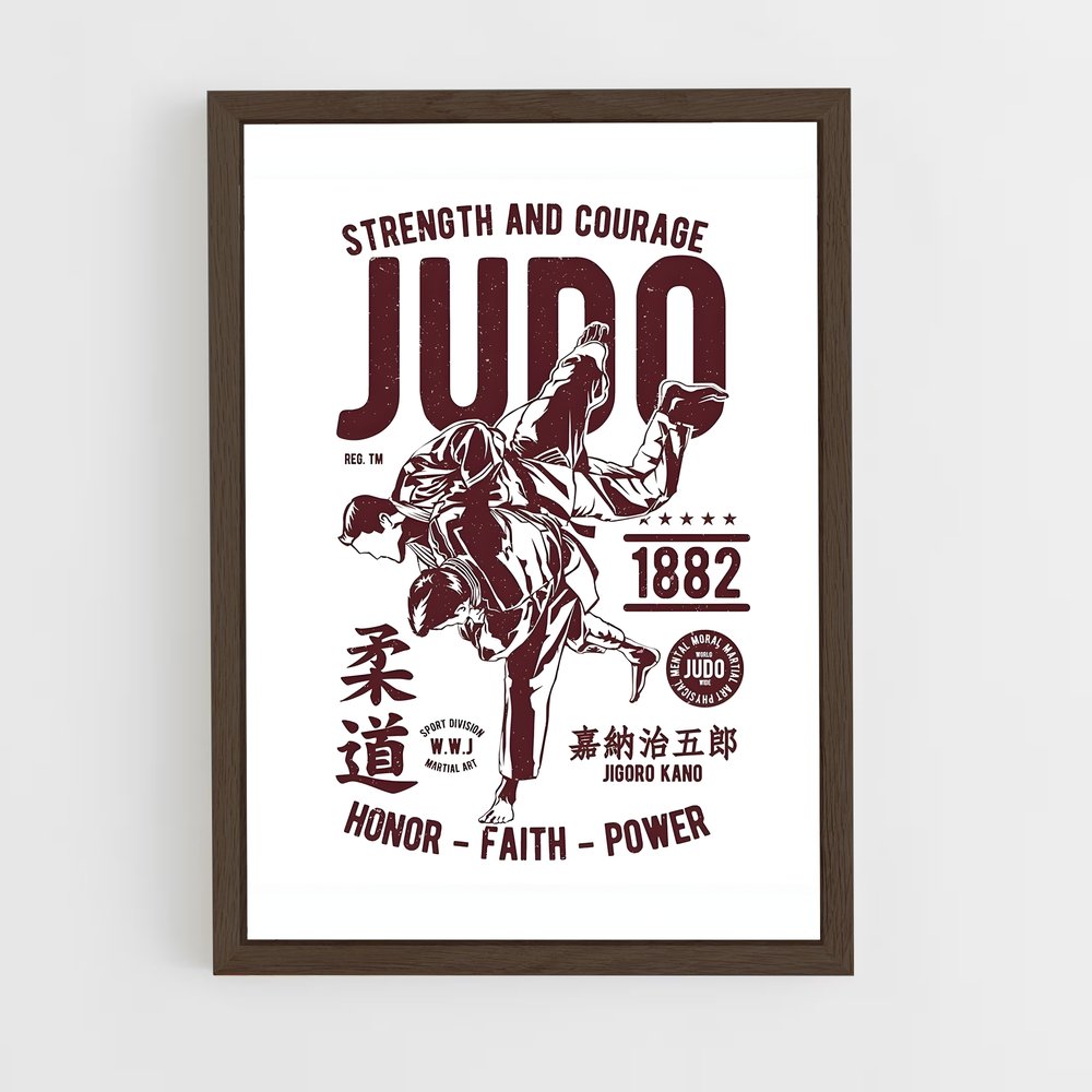Poster Judo Strength (vue 5)
