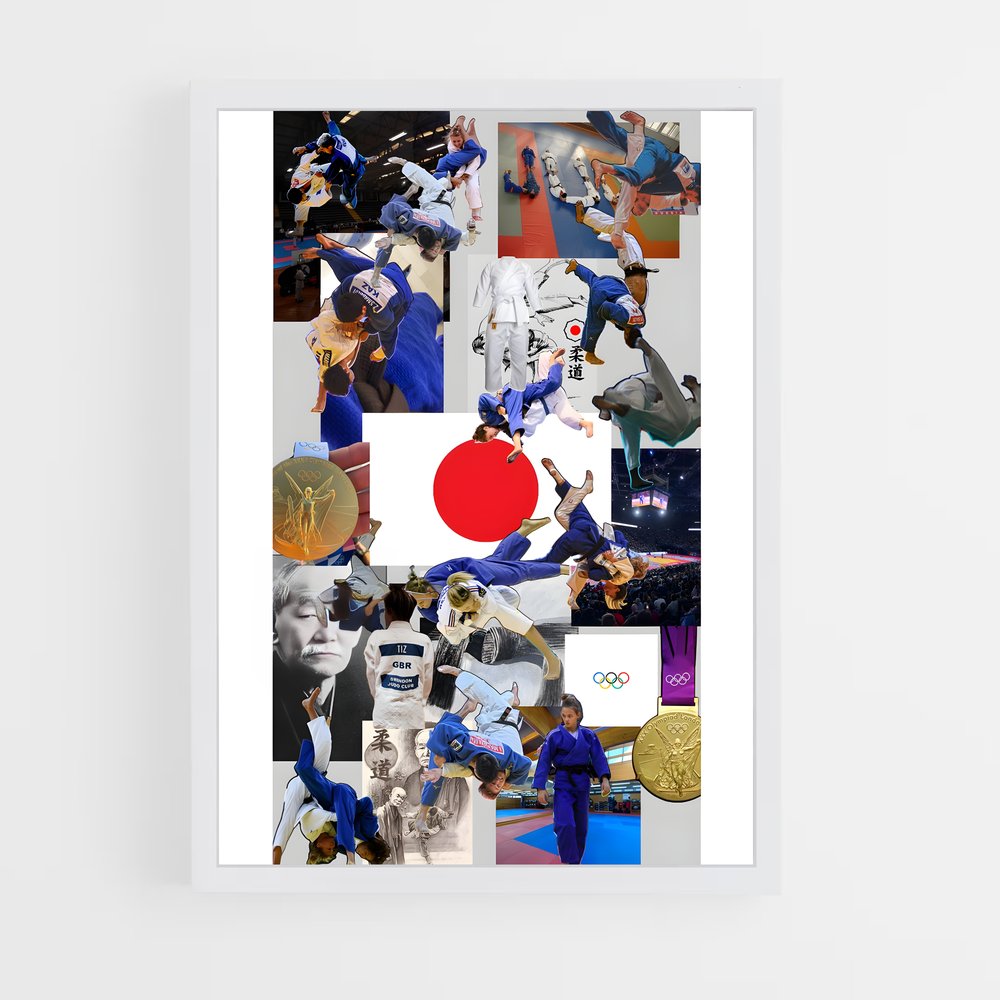 Poster Esprit Judo Japonais (vue 3)