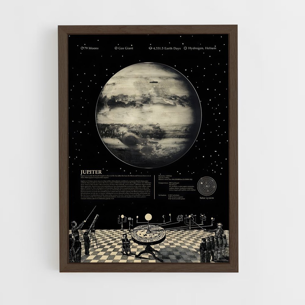 Poster Jupiter Vision Astrale (vue 5)