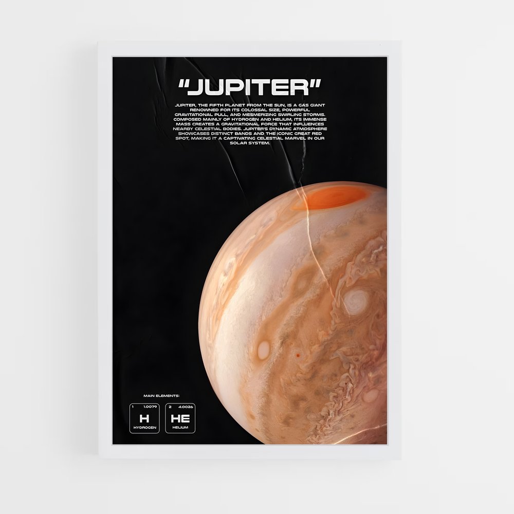 Poster Voyage vers Jupiter (vue 3)