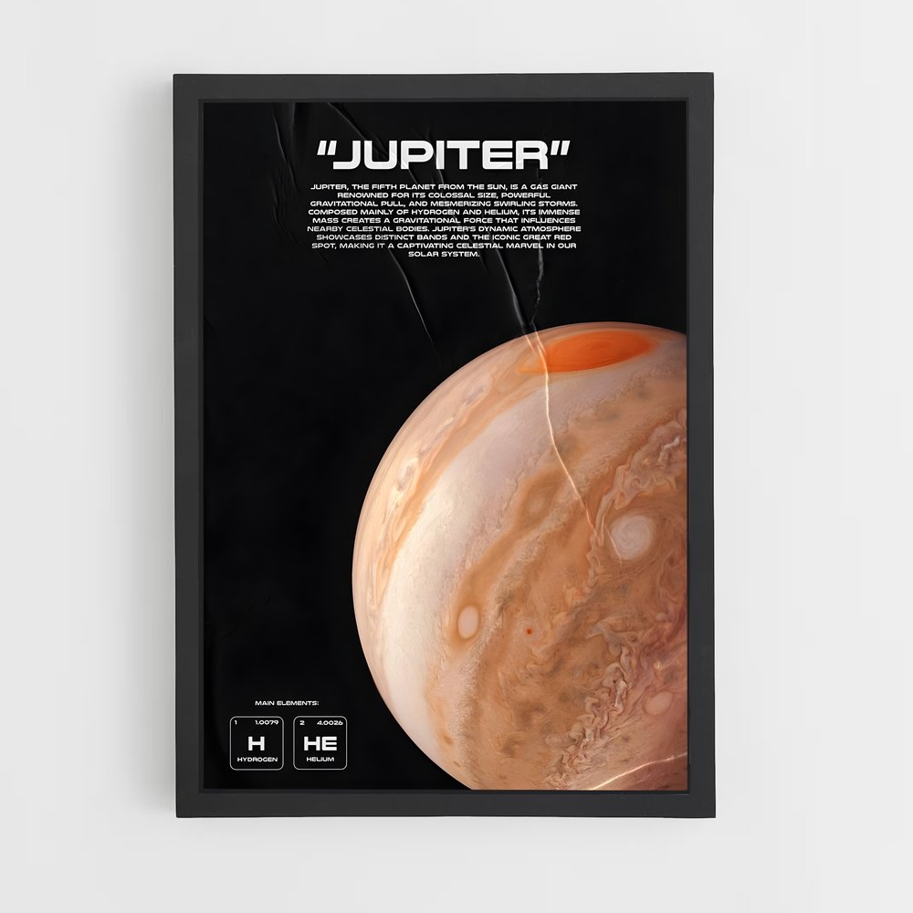 Poster Voyage vers Jupiter (vue 2)