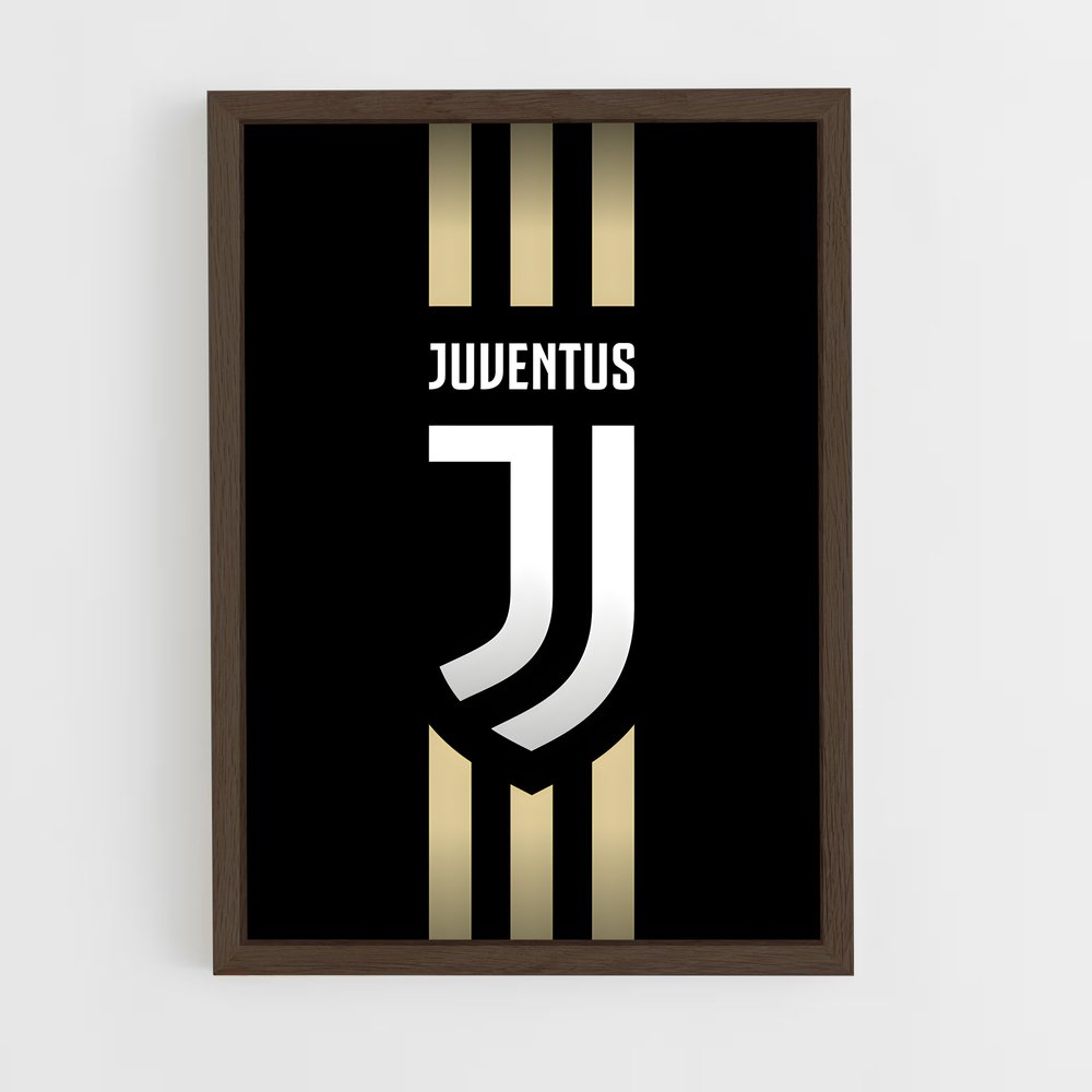 Poster Logo Juventus – affiche Football (vue 5)