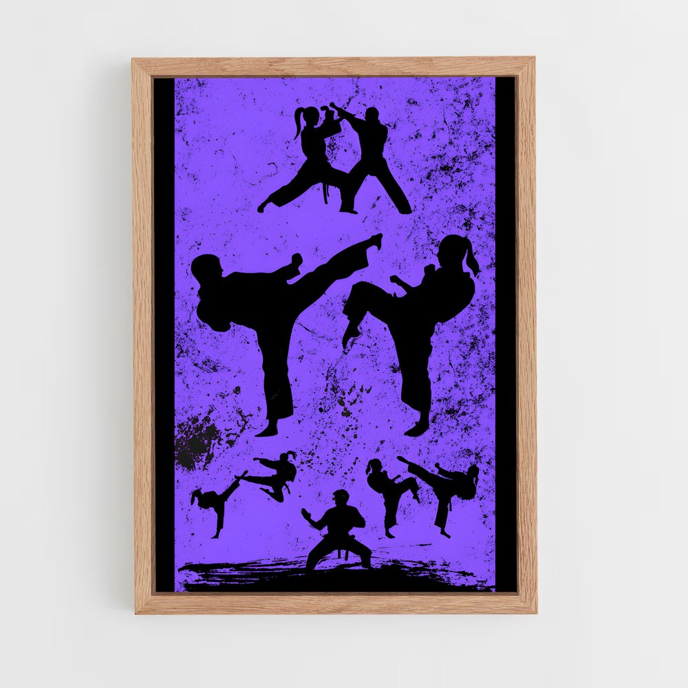 Poster Bonsaï Mouvements – affiche Karaté (vue 4)