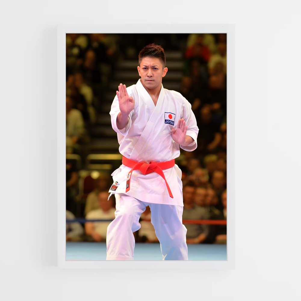 Poster Zen Kick – affiche Karaté (vue 3)
