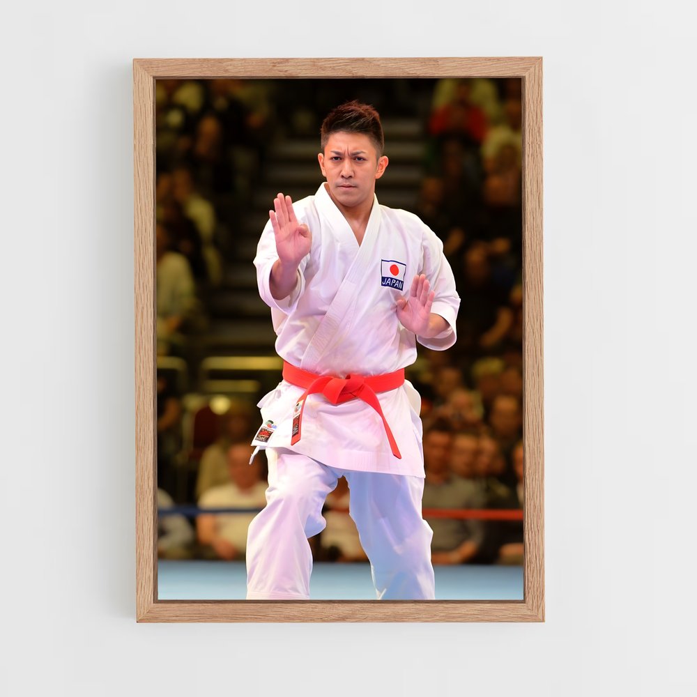Poster Zen Kick – affiche Karaté (vue 4)