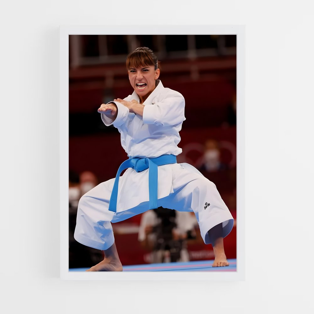 Poster Zen Training – affiche Karaté (vue 3)