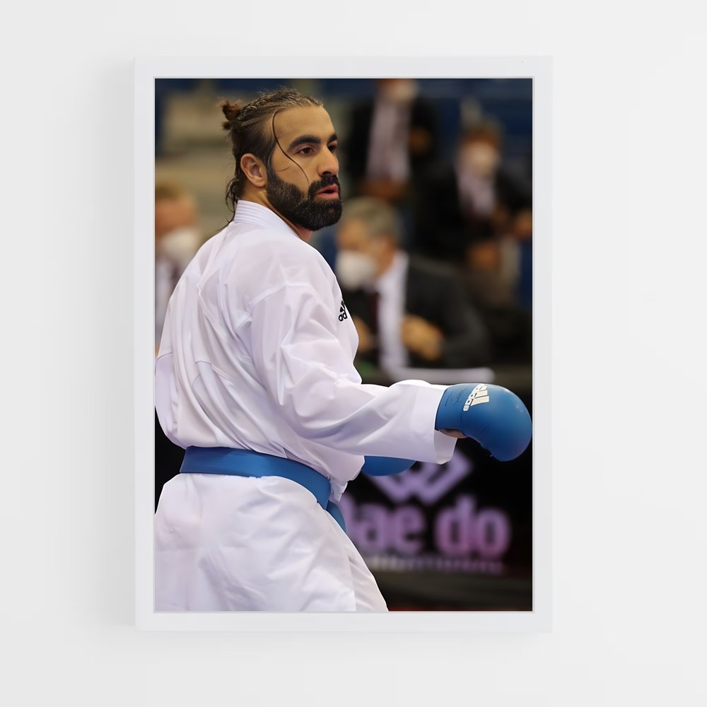 Poster Esprit Fier – affiche Karaté (vue 3)
