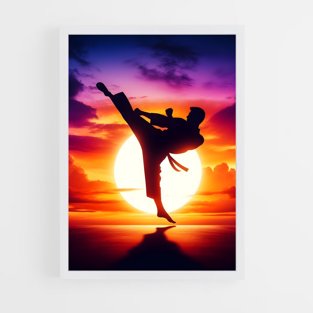 Poster Karate Fan – affiche Karaté (vue 3)