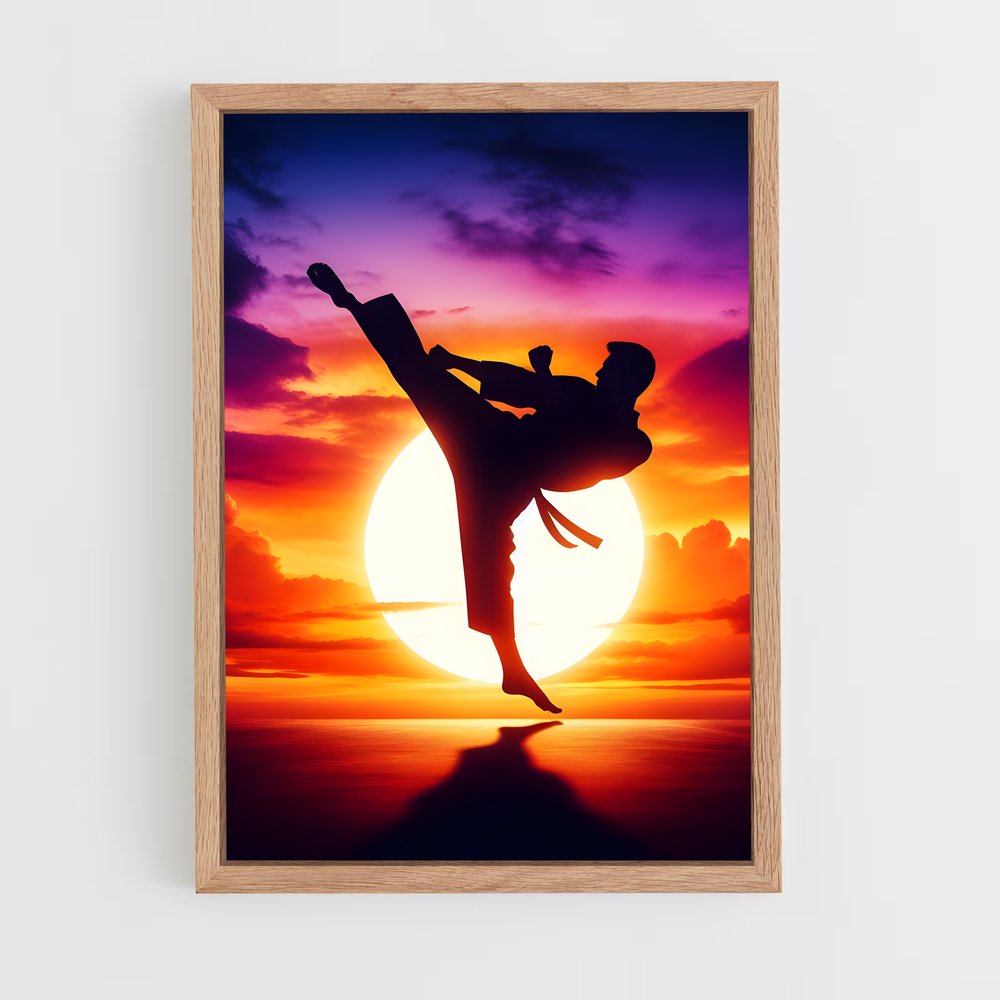 Poster Karate Fan – affiche Karaté (vue 4)