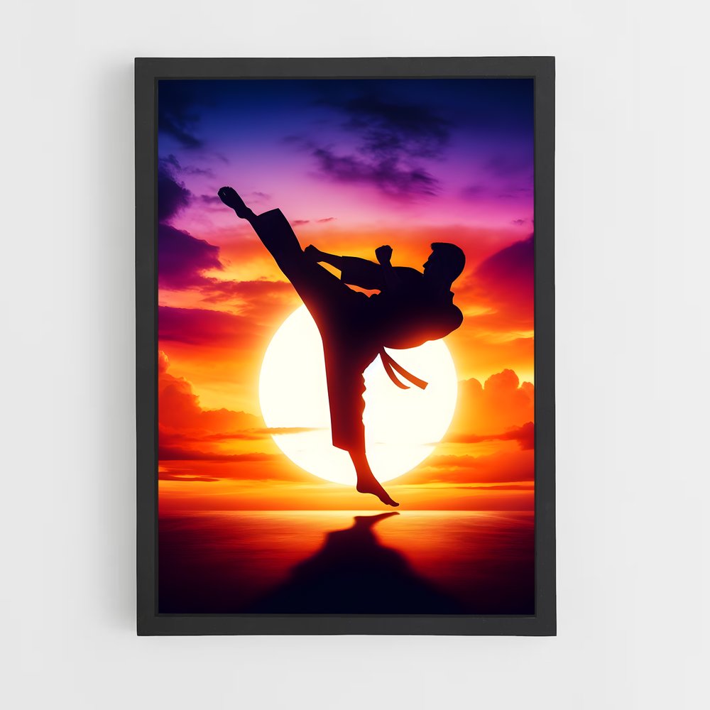Poster Karate Fan – affiche Karaté (vue 2)