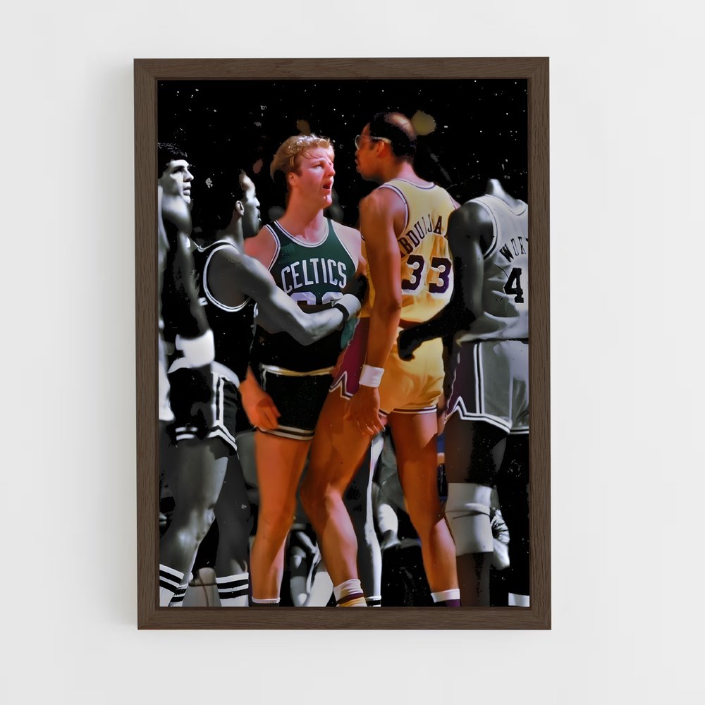 Poster Rivalité Iconique – affiche Basketball (vue 5)