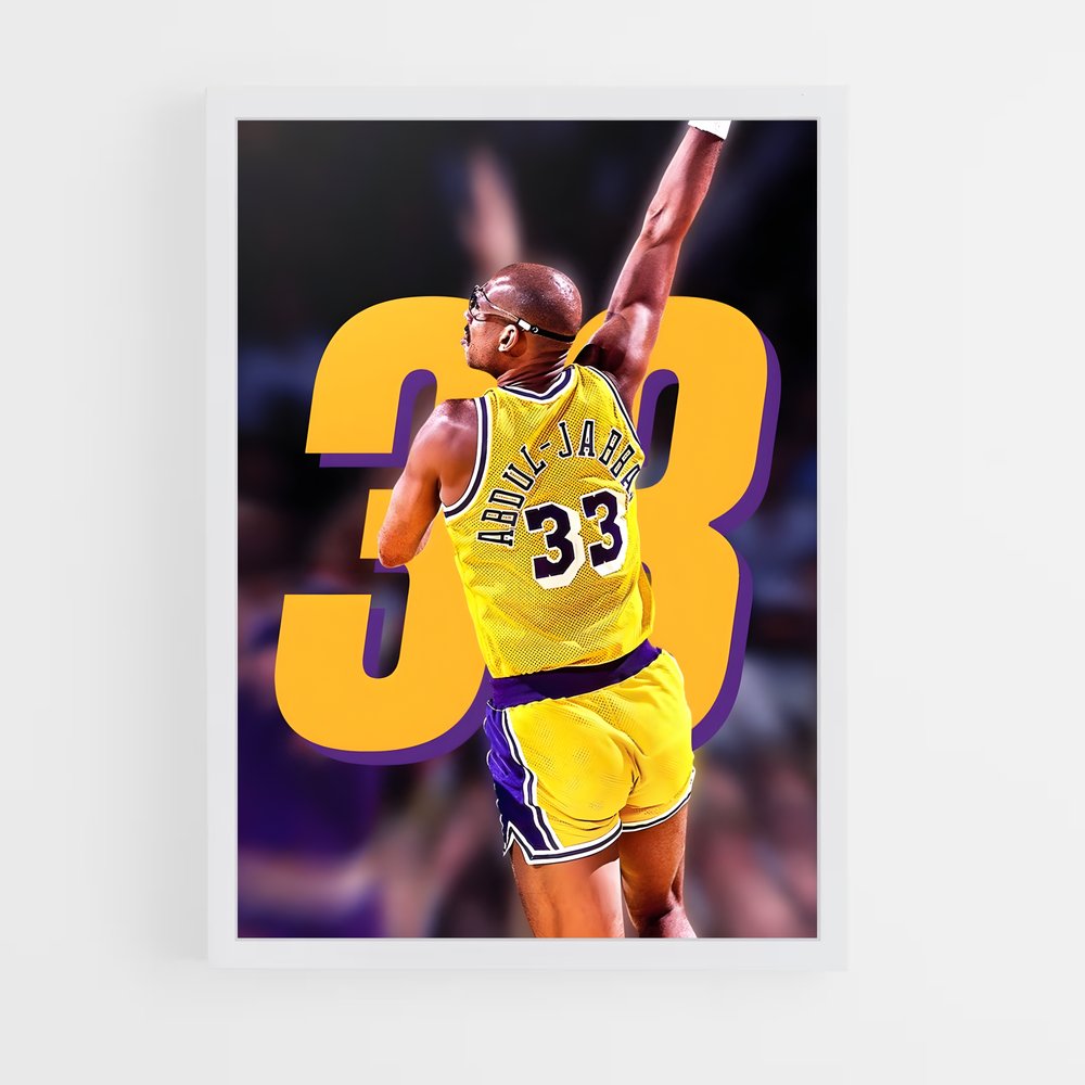 Poster Légende du Basketball 33 (vue 3)