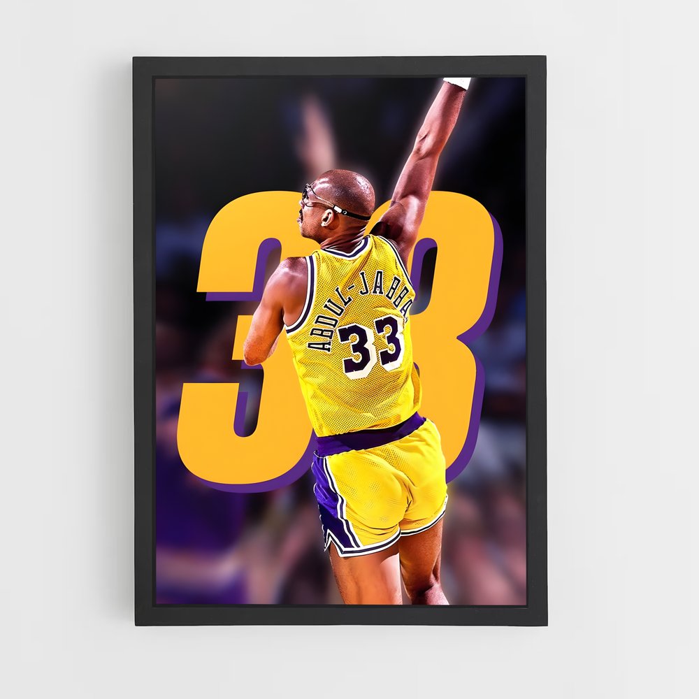 Poster Légende du Basketball 33 (vue 2)