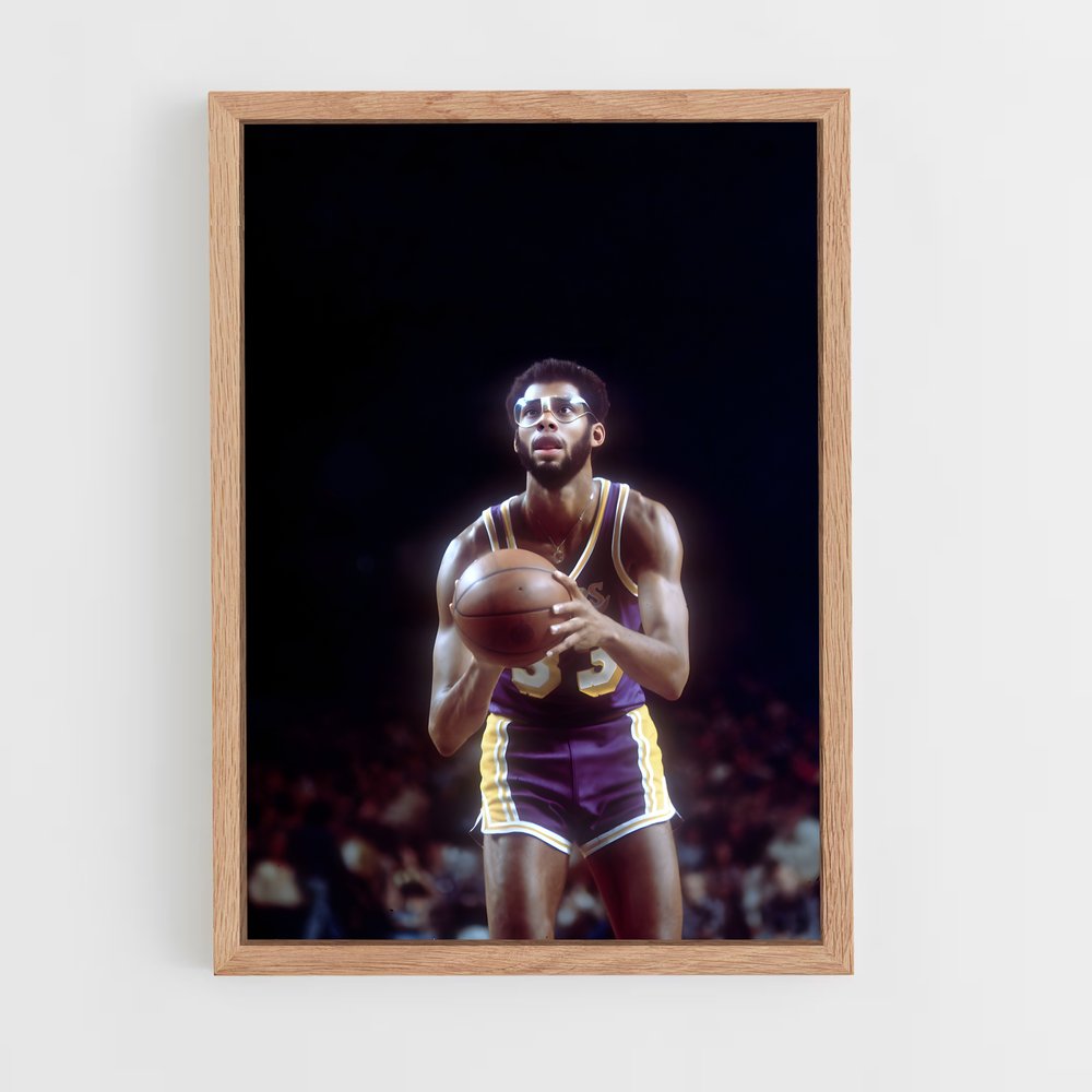 Poster Légende du Panier – affiche Basketball (vue 4)