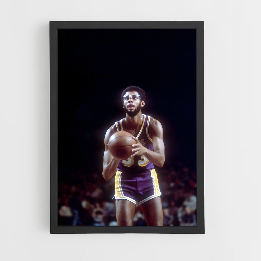 Poster Légende du Panier – affiche Basketball (vue 2)