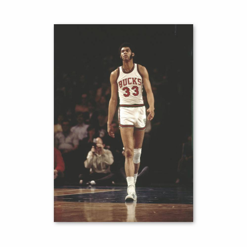 Poster Légende des Bucks – affiche Basketball