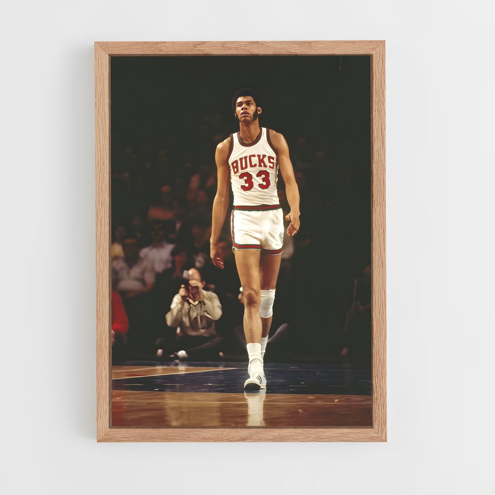 Poster Légende des Bucks – affiche Basketball (vue 4)