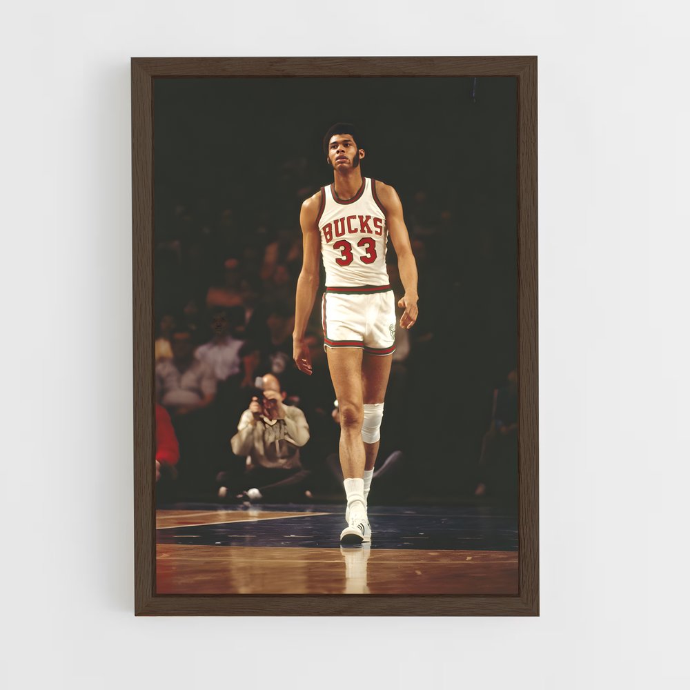 Poster Légende des Bucks – affiche Basketball (vue 5)