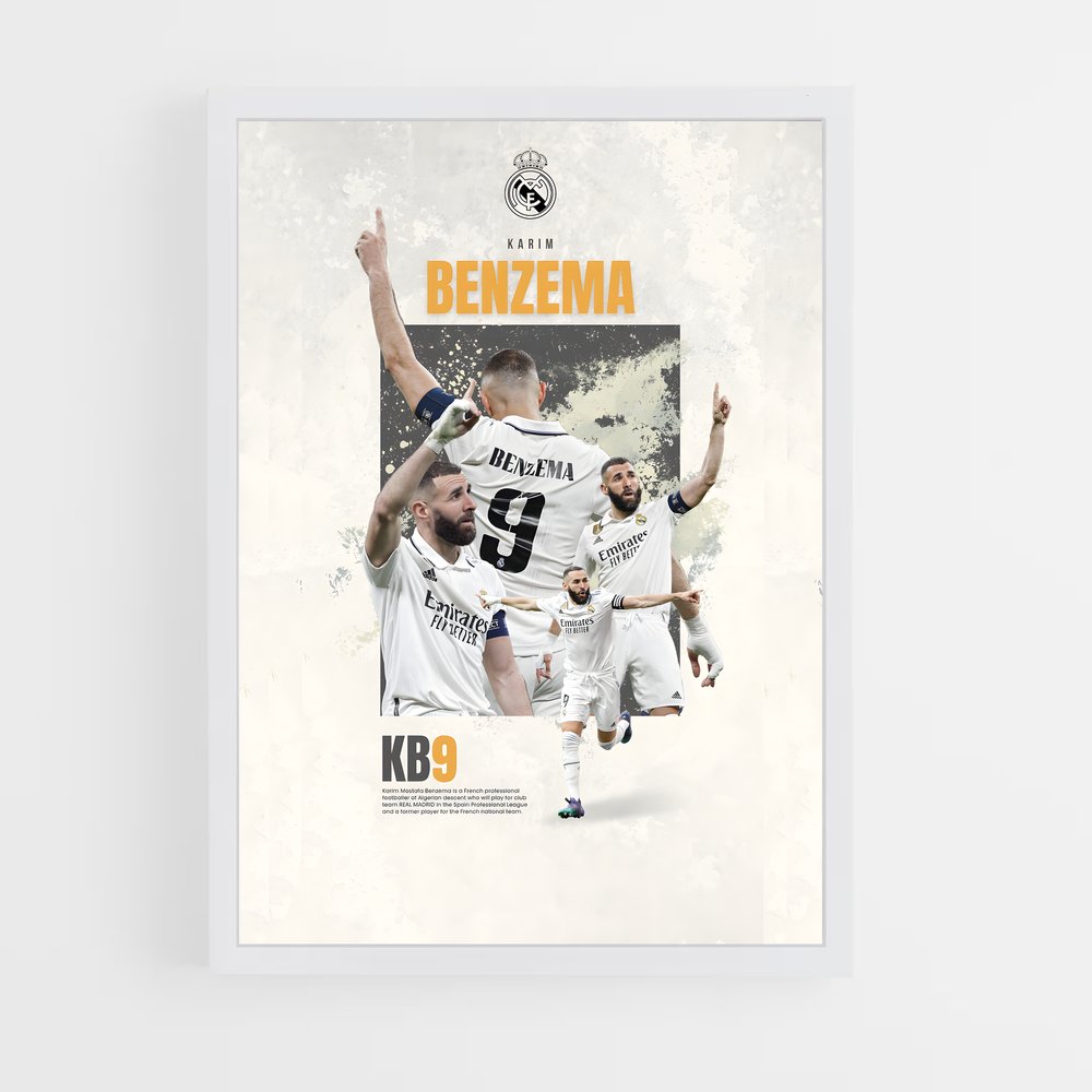 Poster KB9 Legends – affiche Football (vue 3)