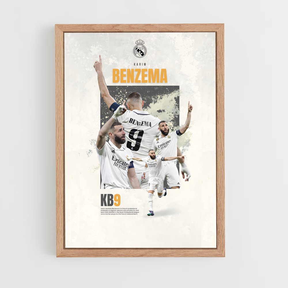 Poster KB9 Legends – affiche Football (vue 4)