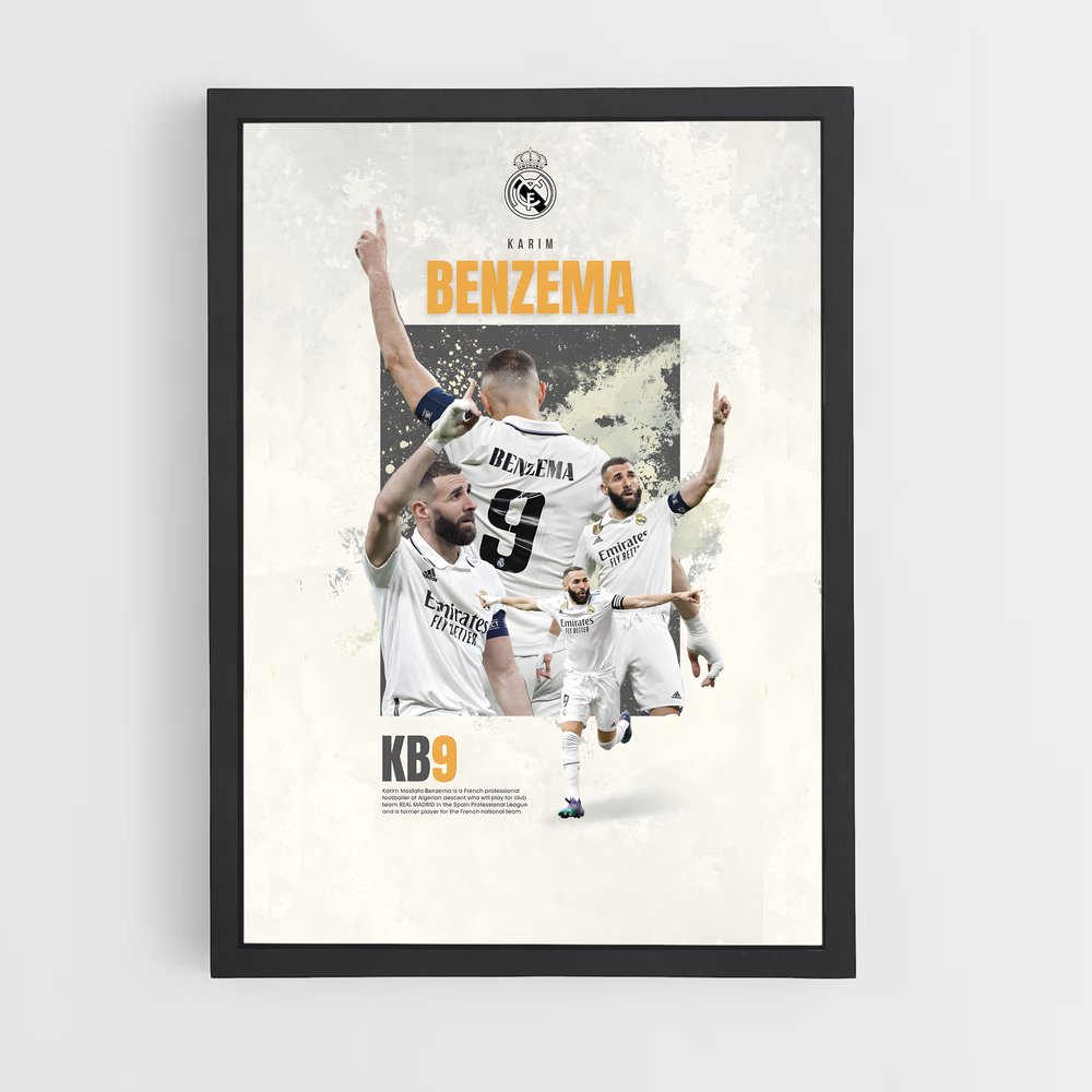 Poster KB9 Legends – affiche Football (vue 2)