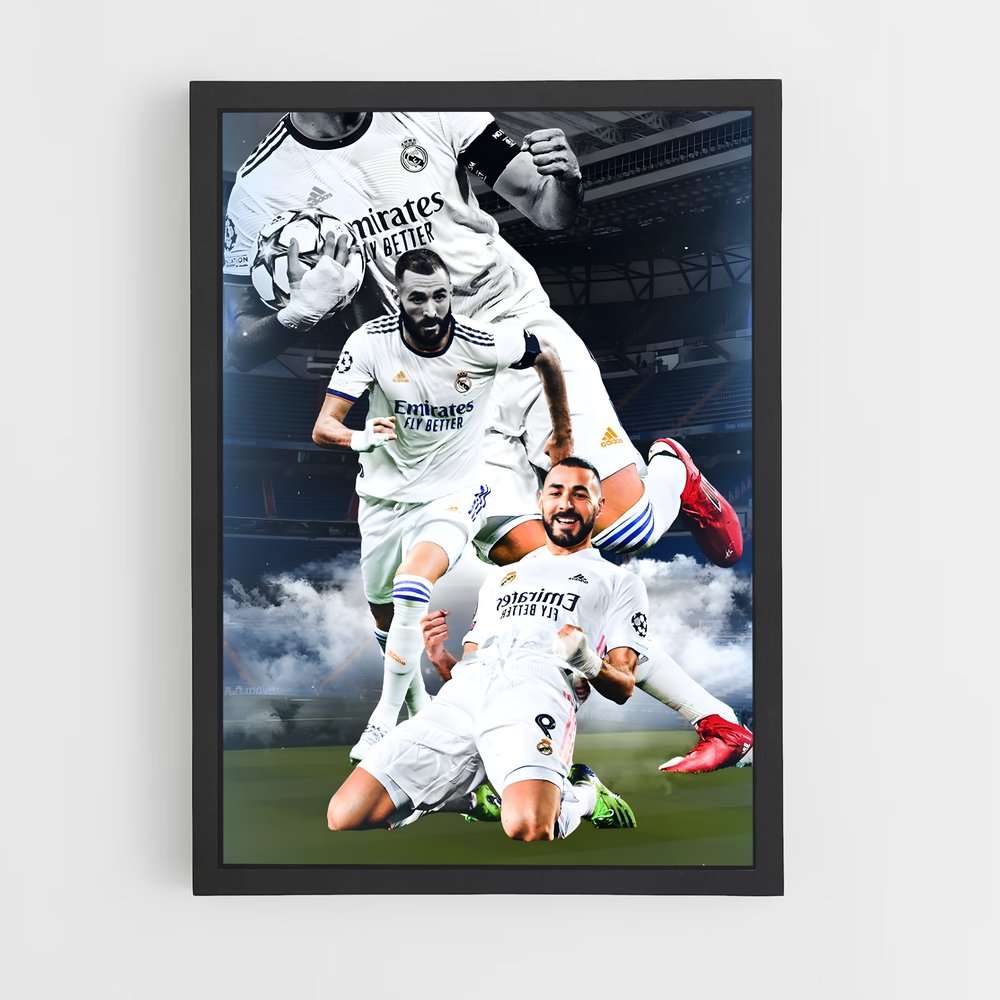 Poster Victoire Sur Le Terrain – affiche Football (vue 2)