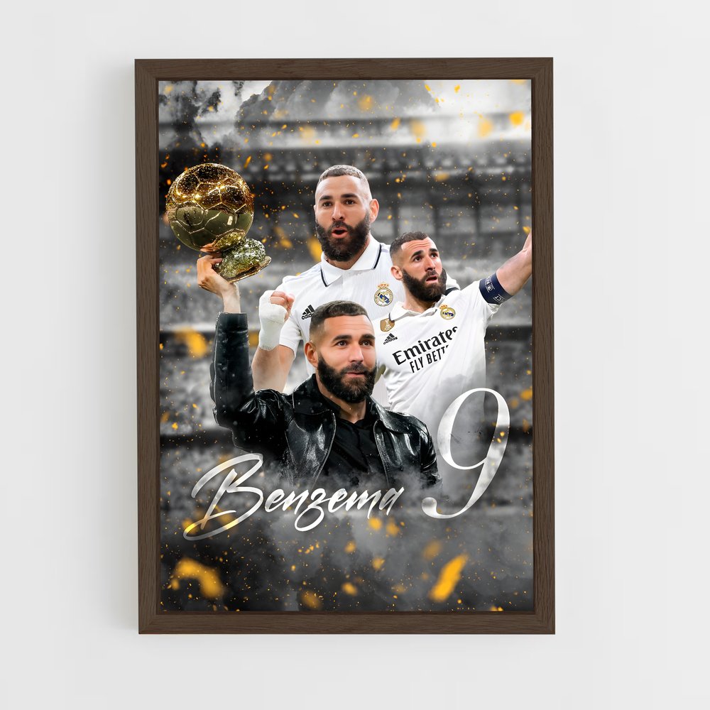 Poster Gloire en Blanc – affiche Football (vue 5)