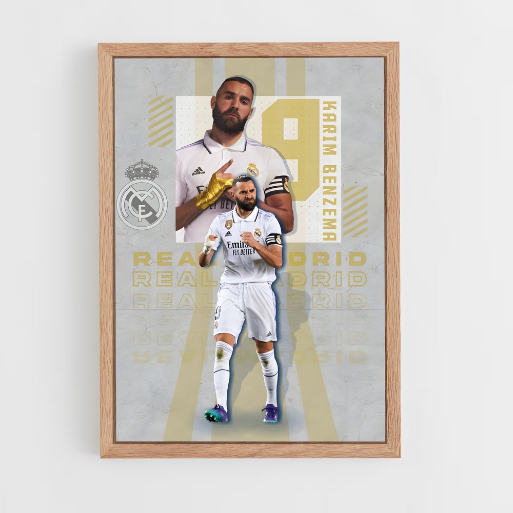Poster Attaquant Légendaire – affiche Football (vue 4)