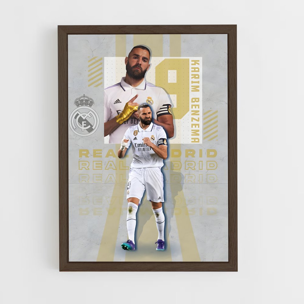 Poster Attaquant Légendaire – affiche Football (vue 5)