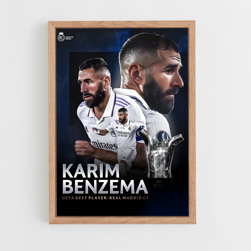 Poster UEFA Best Player – affiche Football (vue 4)