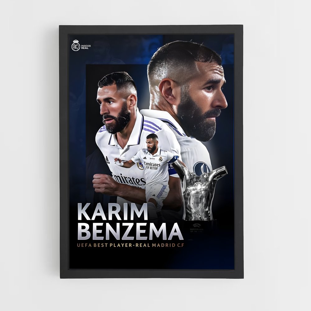 Poster UEFA Best Player – affiche Football (vue 2)