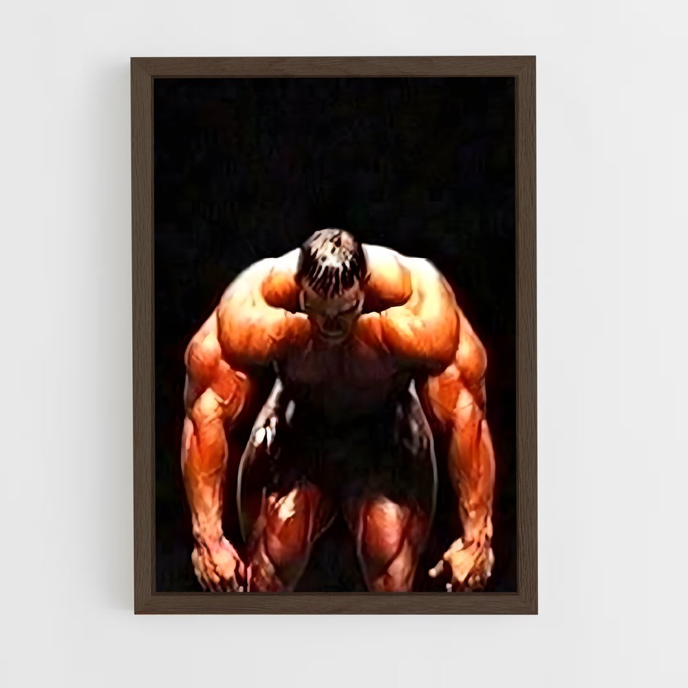 Poster Kevin Levrone Monstre – affiche Musculation (vue 5)