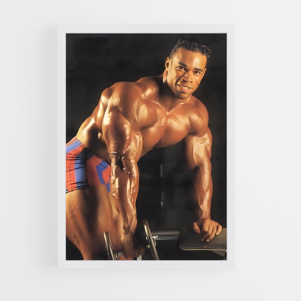 Poster Kevin Levrone Vintage – affiche Musculation (vue 3)