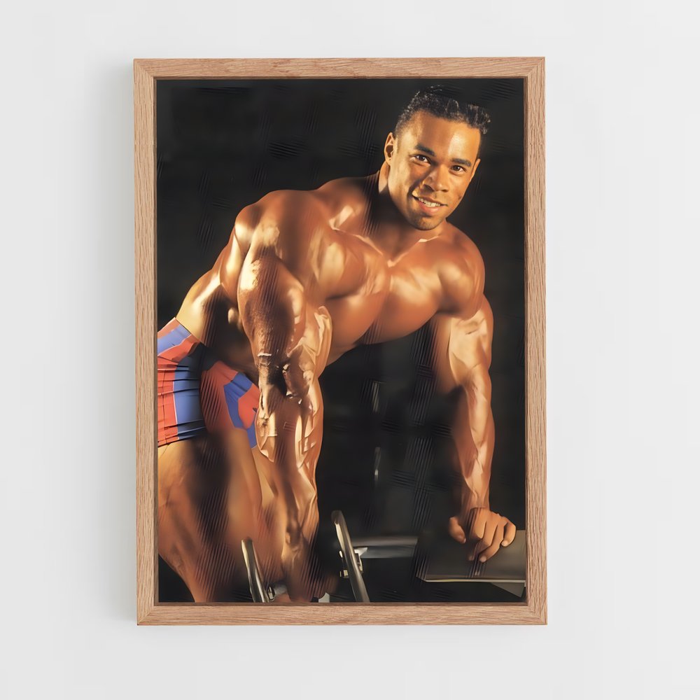 Poster Kevin Levrone Vintage – affiche Musculation (vue 4)