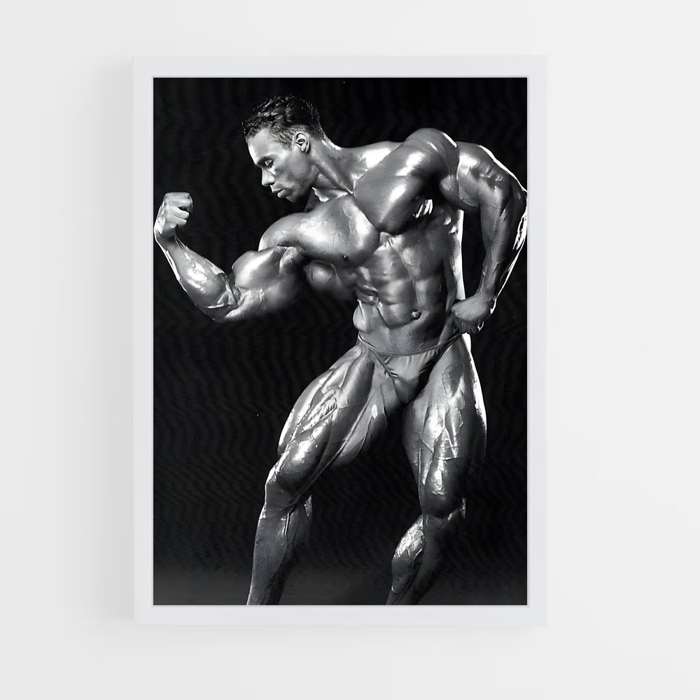Poster Kevin Levrone Biceps – affiche Musculation (vue 3)